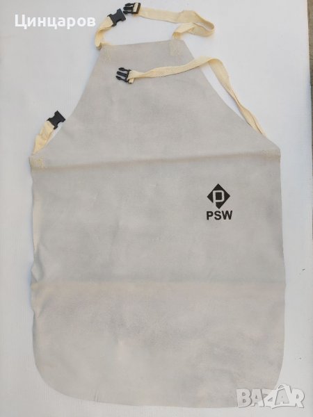 Престилка за заварчици кожена 900x600мм., снимка 1