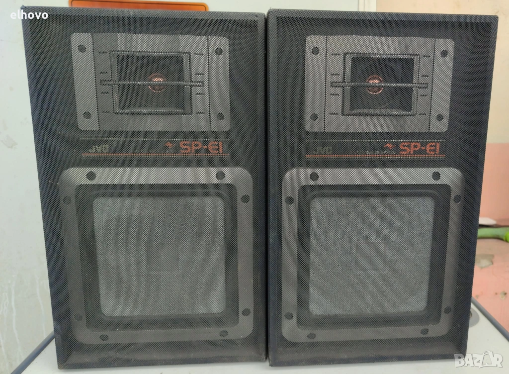 Тонколони JVC SP-E1BK, снимка 1