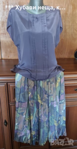 Изискан  дамски топ пола блуза и подарък сако 👌🔝🔝Горещ тренд 🔝🔝, снимка 1