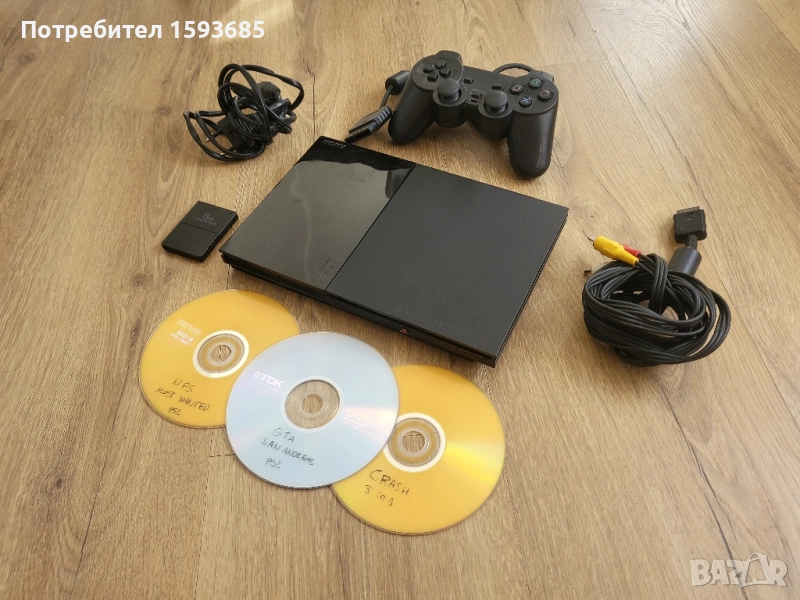 Playstation 2 с мод чип , снимка 1