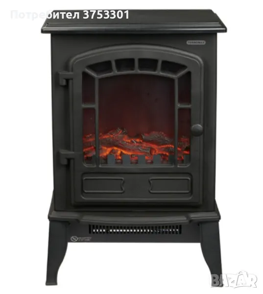 Електрическа камина, 2000W, снимка 1