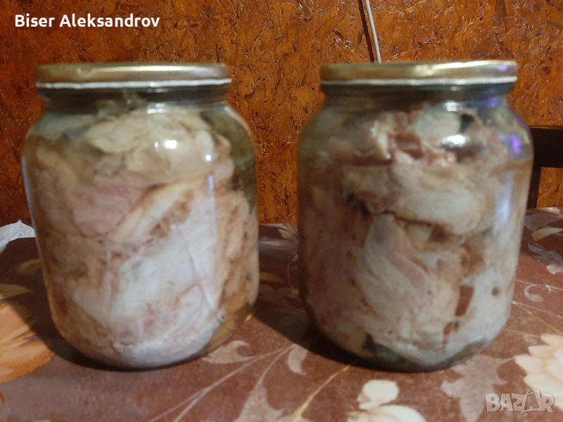 заешко месо в буркани 0.800г., снимка 1