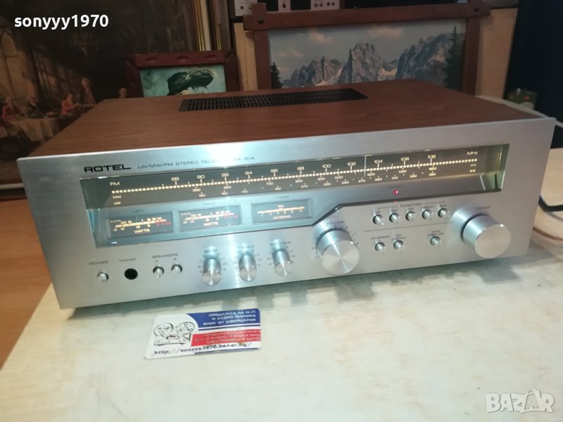 ROTEL RECEIVER-ВНОС ENGLAND 0202241127, снимка 1