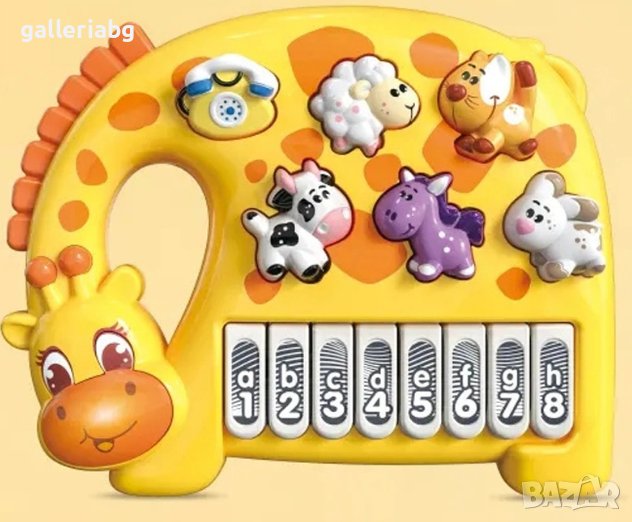 Бебешка йоника с жираф и динозавър, снимка 1