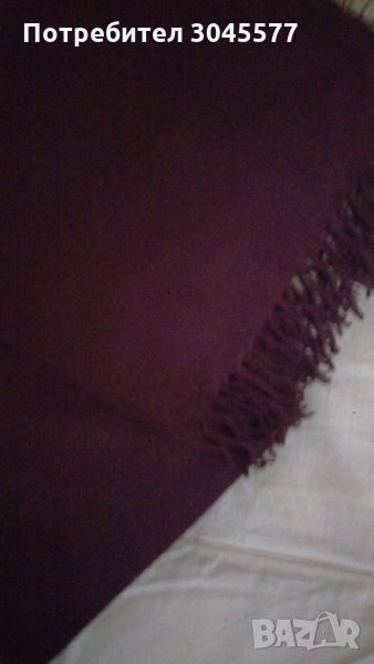 Шал с ресни 178х55 см, топъл, снимка 1