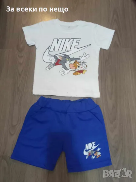 Nike Детски Къс Летен Комплект Найк - Размери: 1г, 5г, 6г Код B275, снимка 1