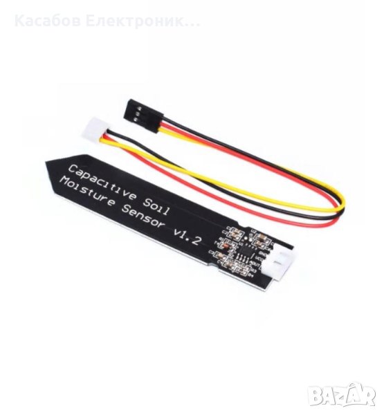 Капацитивен сензор за влажност на почвата 3.3V, снимка 1