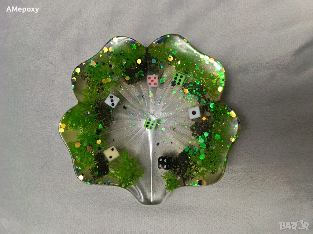 Сапунерка от епоксидна смола, снимка 1