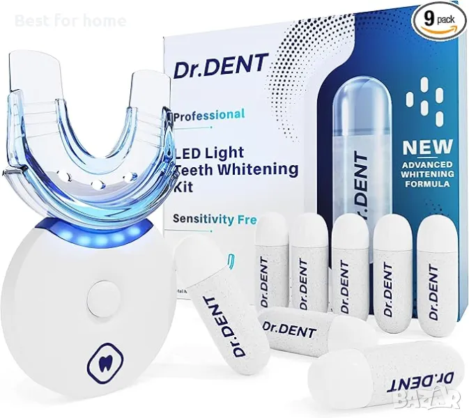 Професионален LED комплект за избелване на зъби DrDent, снимка 1