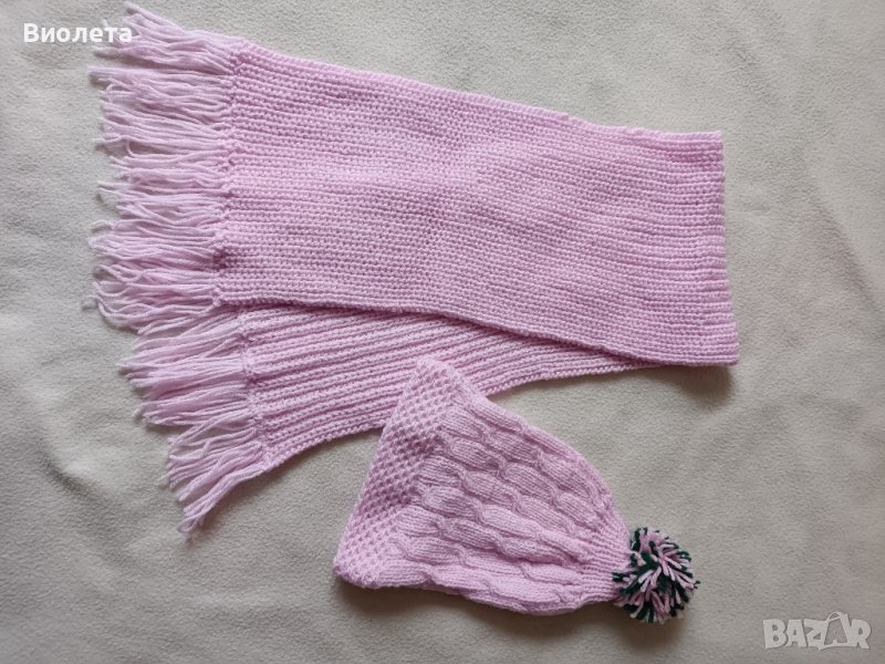 Детски шал и шапка, снимка 1