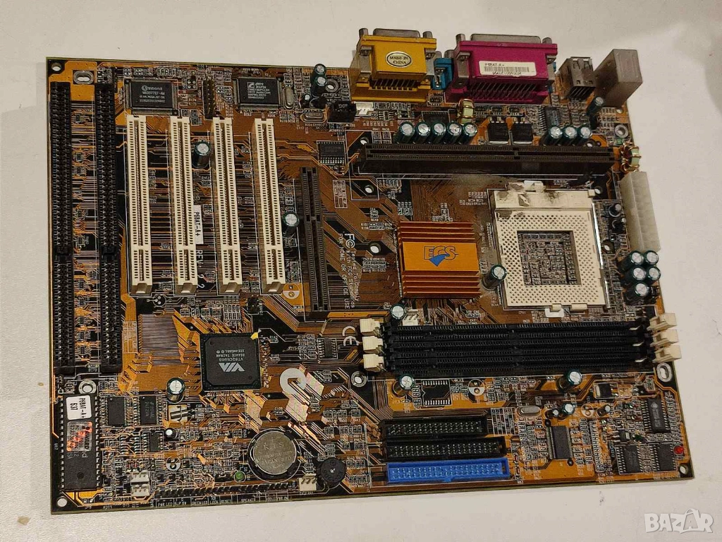 Платка МВ ECS s.462 за ретро компютър, снимка 1