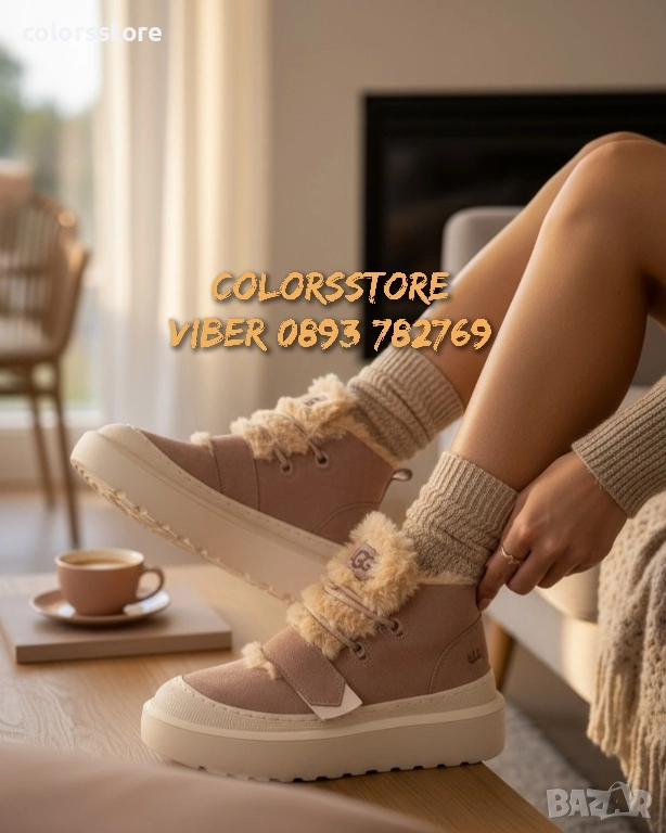 Дамски зимни боти кодBR60E, снимка 1