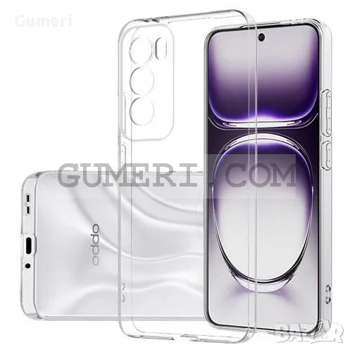 Oppo Reno12 Pro Прозрачен Силиконов Гръб, снимка 1