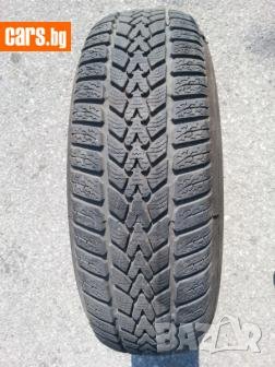 1бр. зимна гума  175 65 R14 DUNLOP WINTER Response 2 DOT 3815 CUT 1бр. 175/65 /14 DUNLOP WINTER, снимка 1