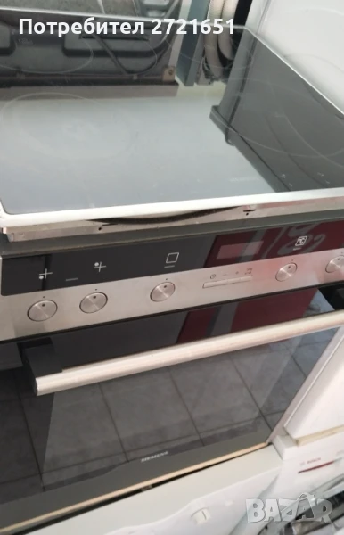 Фурна за вграждане с индукционен плот, снимка 1