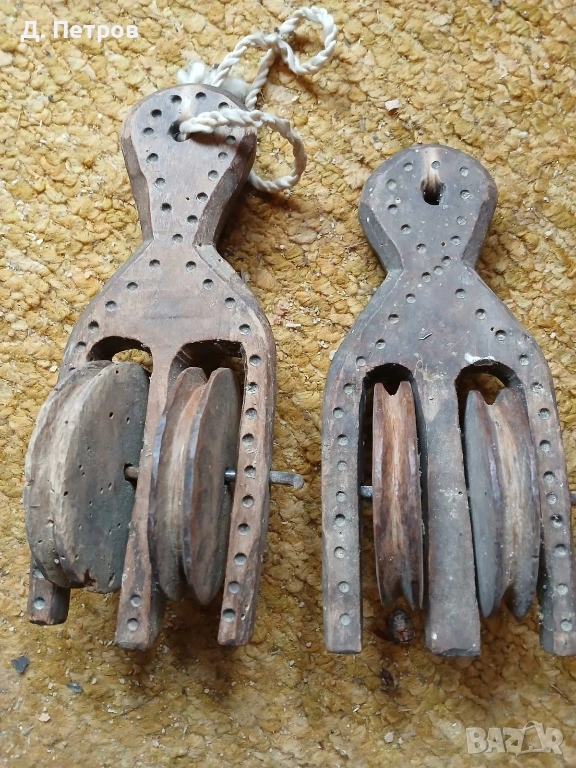 Стар дървен скрипец, снимка 1