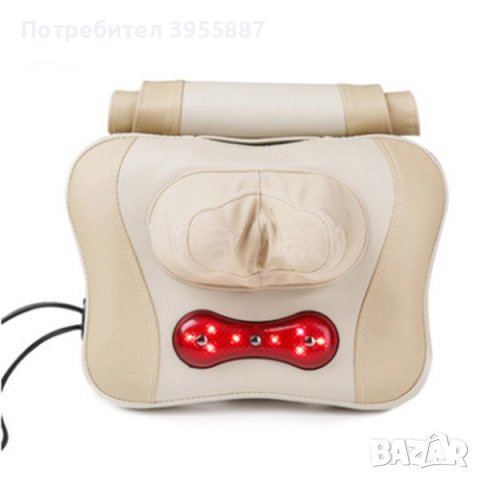 Компактна загряваща масажна възглавница, снимка 1 - Масажори - 43089416
