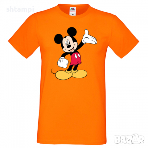 Мъжка тениска Mickey Mouse 2 Подарък,Изненада,Рожден ден, снимка 6 - Тениски - 36576231