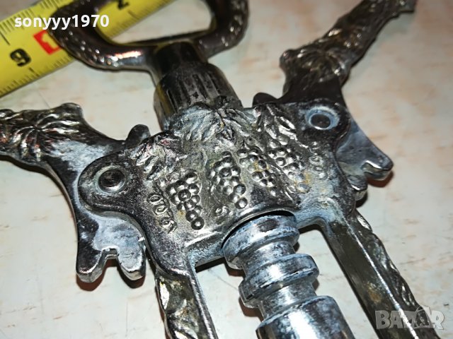 МАСИВЕН РЕТРО ТИРБУШОН ОТ ФРАНЦИЯ 3008221530, снимка 6 - Антикварни и старинни предмети - 37846809