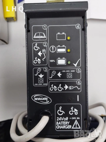 Зарядно устройство за инвалидна количка Invacare 24V 8A