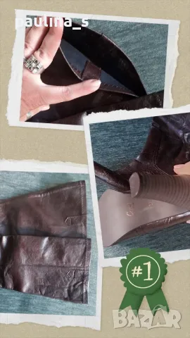 Сезонни ботуши в Армани стайл , снимка 2 - Дамски ботуши - 49972168