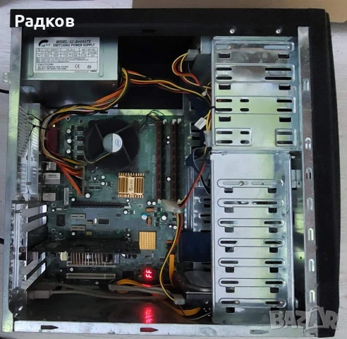 Продавам компютър Core2Duo 6320, RAM4GB, снимка 3 - За дома - 50476020