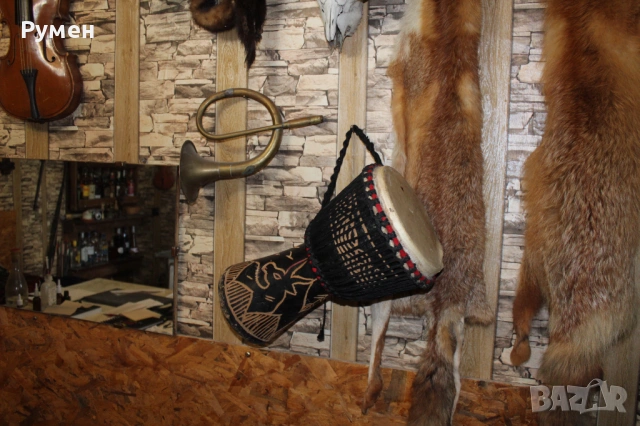 Африканска тарамбука (Djembe), снимка 10 - Антикварни и старинни предмети - 53480254