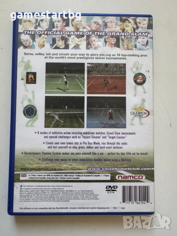 Smash Court Tennis Pro Tournament 2 за PS2, снимка 2 - Игри за PlayStation - 51758433