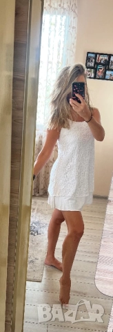 Малка бяла рокля, снимка 7 - Рокли - 51626537