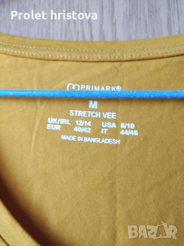 Памучна блуза, хубав оранжев цвят, снимка 2 - Блузи с дълъг ръкав и пуловери - 39464822