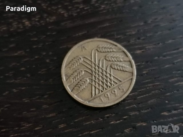 Райх монета - Германия - 10 пфенига | 1925г.; серия A, снимка 2 - Нумизматика и бонистика - 27155925