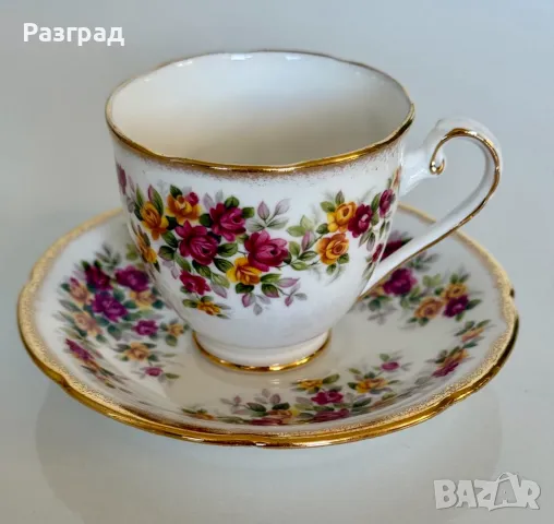 Сет чашка с чинийка Royal Grafton Fine Bone China, снимка 1 - Чаши - 48063972