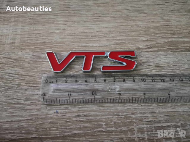 VTS червена емблема лого за Citroen Ситроен, снимка 2 - Аксесоари и консумативи - 43451473