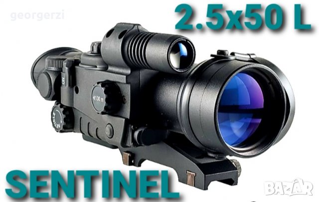 Нощен прицел YUKON NIGHT VISION Riflescope SENTINEL 2.5 x 50 L, снимка 1 - Оборудване и аксесоари за оръжия - 31838331
