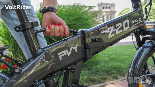 Сгъваемо електрическо колело PVY Z20 PRO 500W 36V 10.4Ah, снимка 15 - Велосипеди - 48408014