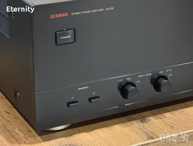 Luxman M375 / Крайно стъпало Power Amp, снимка 3 - Ресийвъри, усилватели, смесителни пултове - 49184384