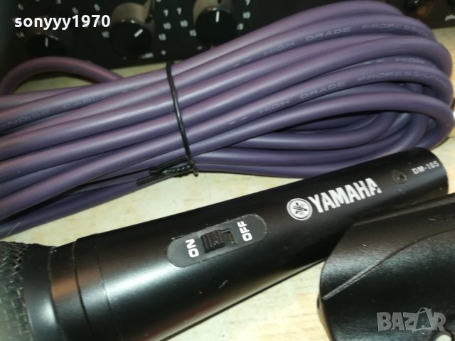 yamaha profi mic с кабел и държач 2303211709, снимка 5 - Микрофони - 32275625