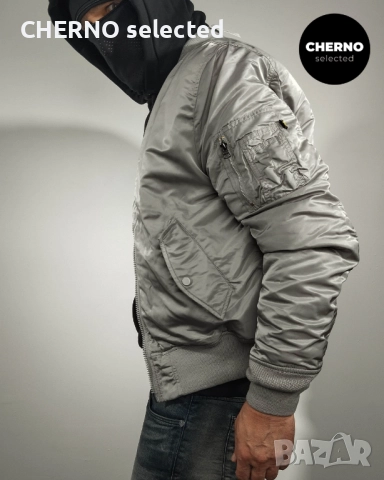 Яке бомбър ALPHA INDUSTRIES MA-1 – размер L•M – отлично състояние, снимка 2 - Якета - 52977206