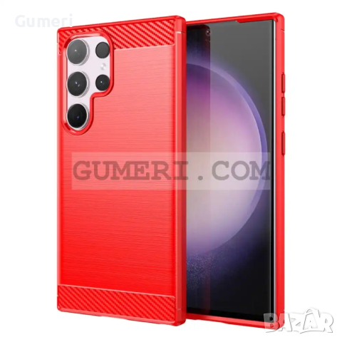 Гръб "Карбон Шарк" за Samsung Galaxy S24 Ultra, снимка 2 - Калъфи, кейсове - 44923574