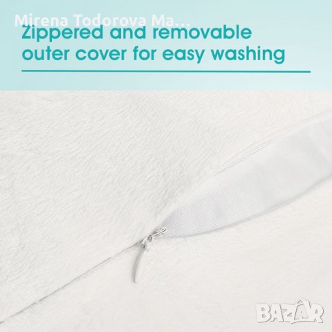 Възглавница за бременни,сваляща се калъфка, снимка 6 - Дрехи за бременни - 38219968