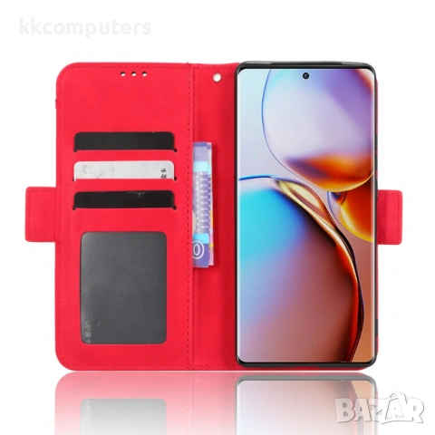 Motorola Moto X40 5G / Edge 40 Pro 5G / Edge+ (2023) Wallet Калъф и Протектор, снимка 5 - Калъфи, кейсове - 53150551