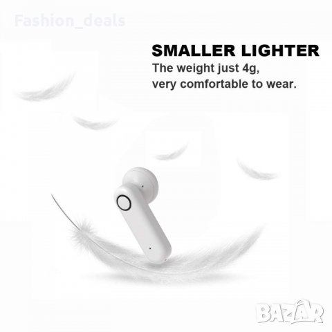 Нови Слушалки Bluetooth безжични Водоустойчиви с кутия за зареждане, снимка 3 - Bluetooth слушалки - 33688243