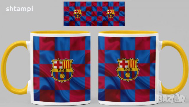 Чаша Барселона Barcelona Керамична, снимка 1 - Фен артикули - 34783177