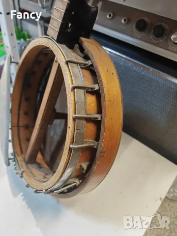 Старо банджо, снимка 7 - Антикварни и старинни предмети - 47442377