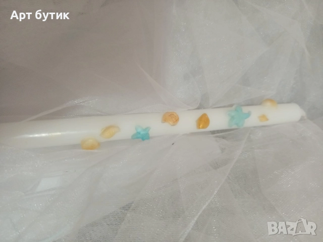 Комплект за Св. Кръщение , модел “Раждането на Венера“, снимка 7 - Декорация - 52649975