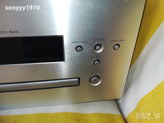 ПОРЪЧАН-YAMAHA CD-640-само кабел за цд към ресивър-ВНОС ГЕРМАНИЯ, снимка 7 - Ресийвъри, усилватели, смесителни пултове - 28577899