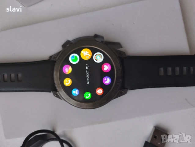 lemfo dm50 смарт часовник , снимка 4 - Мъжки - 50971890