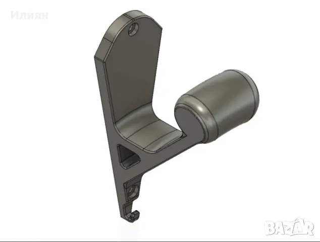 Стенна закачалка за каска, снимка 3 - Аксесоари и консумативи - 43685946