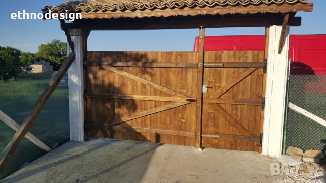 Изработвам дървени порти и огради, снимка 10 - Дърводелски услуги - 44018117