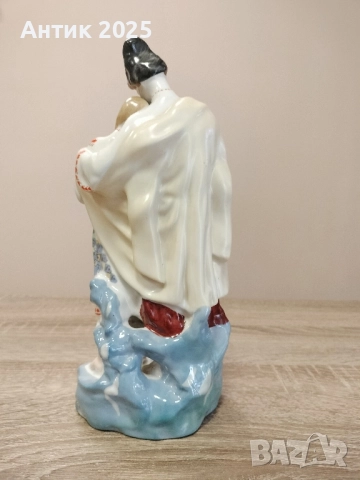 Порцеланова фигурка „Влюбените“, Полонски завод СССР , снимка 3 - Колекции - 51805911